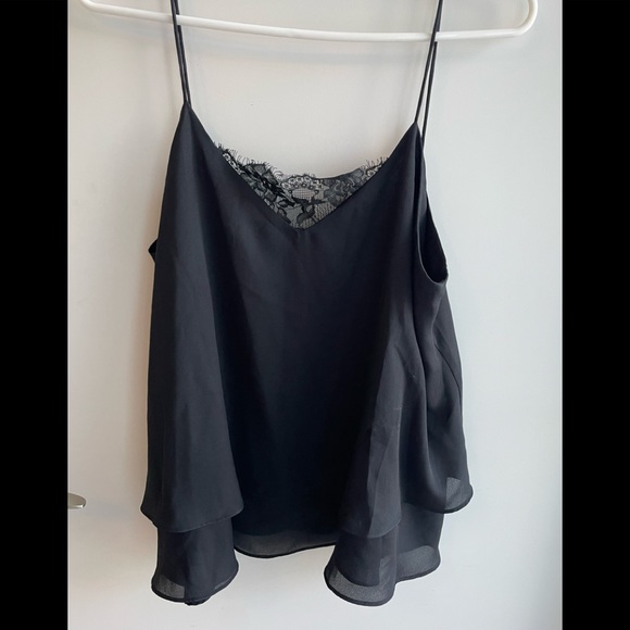 Multi layered black camisole - Picture 1 of 4
